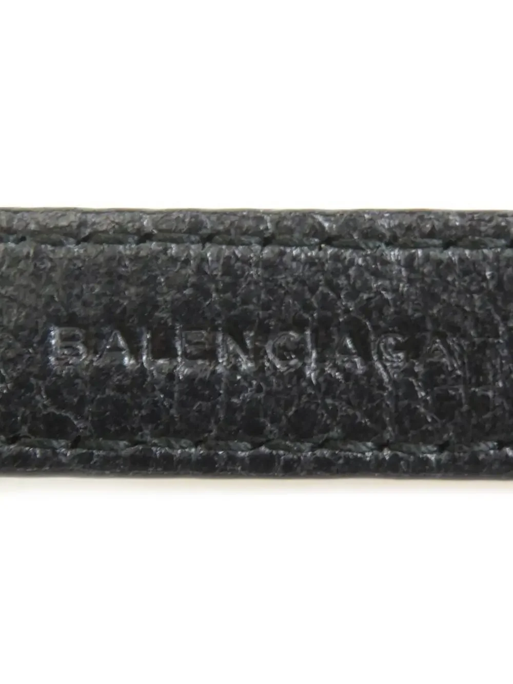 Auth Balenciaga Bracelet Black/Gold #302828B14B